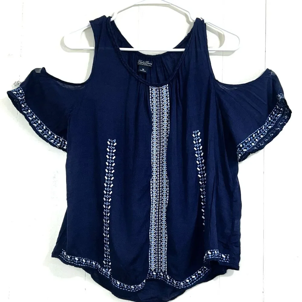 Michael Kors Lucky Brand J.Crew Umgee Bundle Lot Of 4 Blouses Boho Hippie Casual